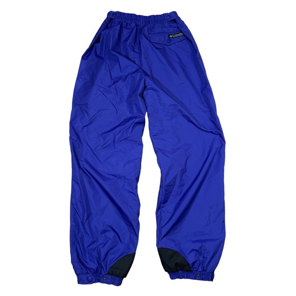 Columbia Women's Purple Nylon Light Weight Wind Snow Ski Pants Size Large LL - Picture 1 of 8